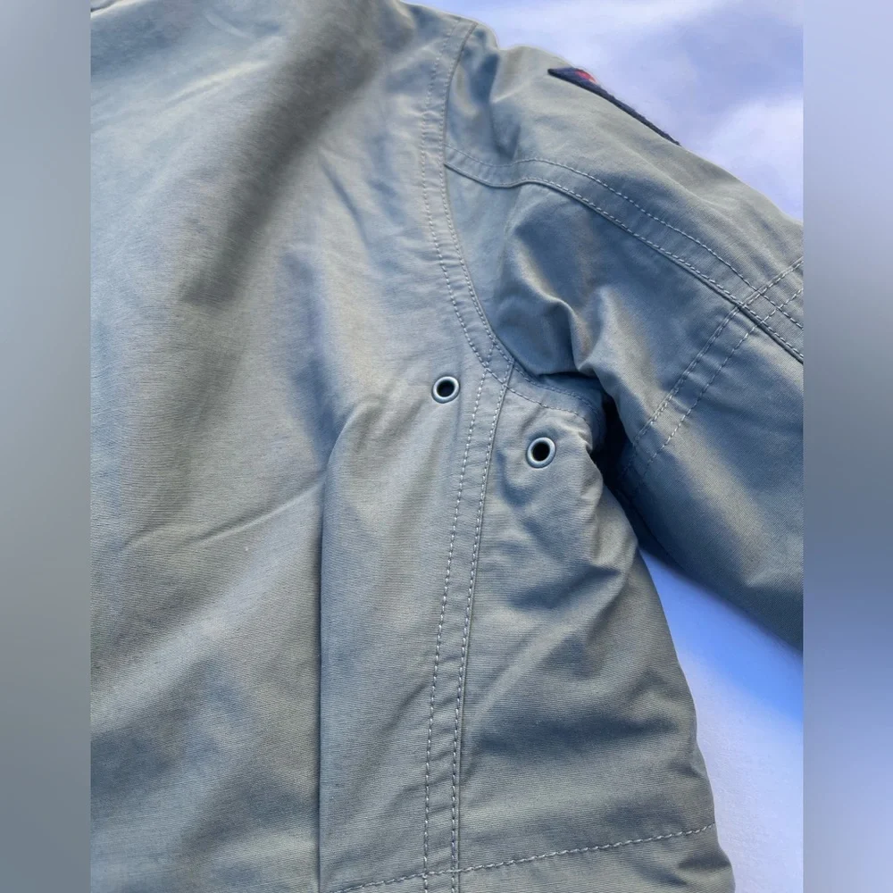 POLO RALPH LAUREN KID’S FIELD 
JACKET SIZE YOUTH SMALL (5) GREY - Picture 10 of 15
